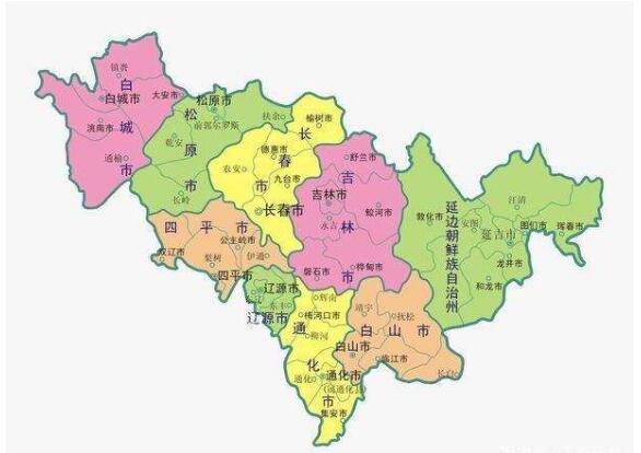 成都到吉林通化物流公司送货地图