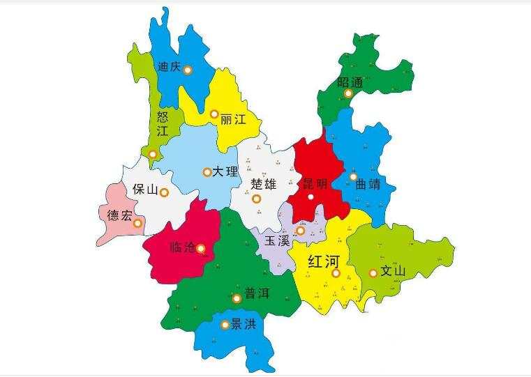 成都到云南玉溪物流公司运输图